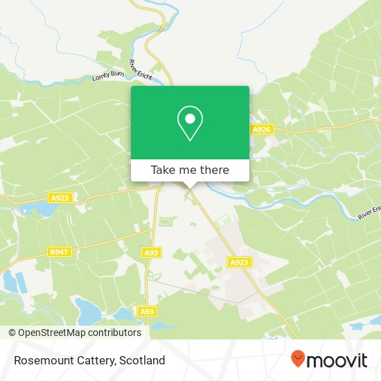 Rosemount Cattery map