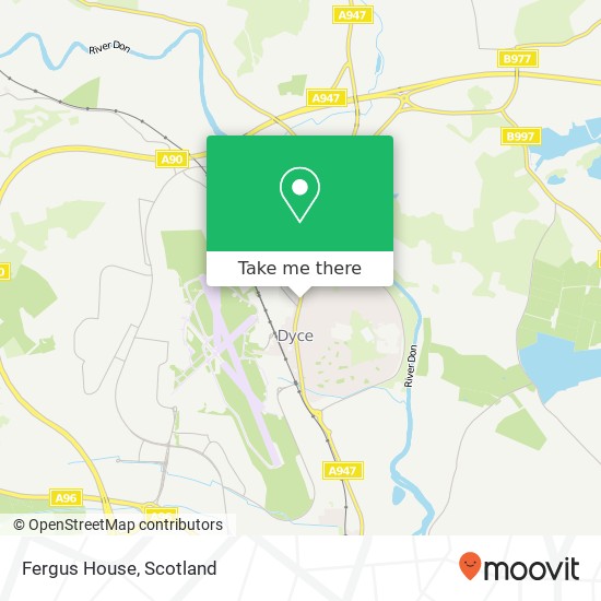 Fergus House map