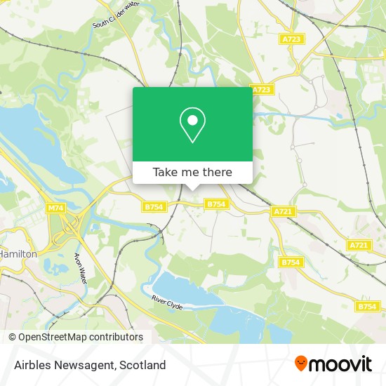 Airbles Newsagent map