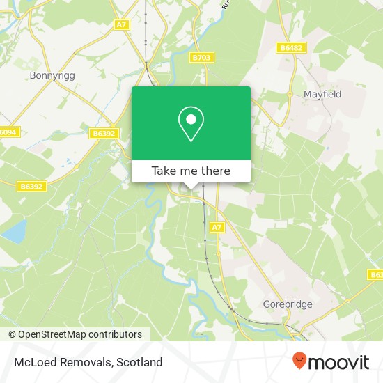 McLoed Removals map