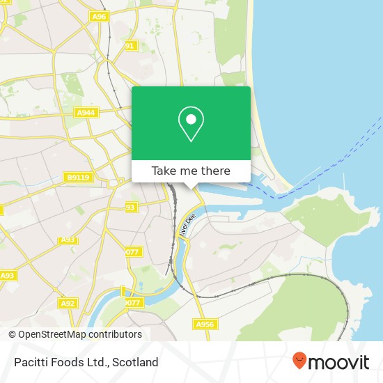 Pacitti Foods Ltd. map
