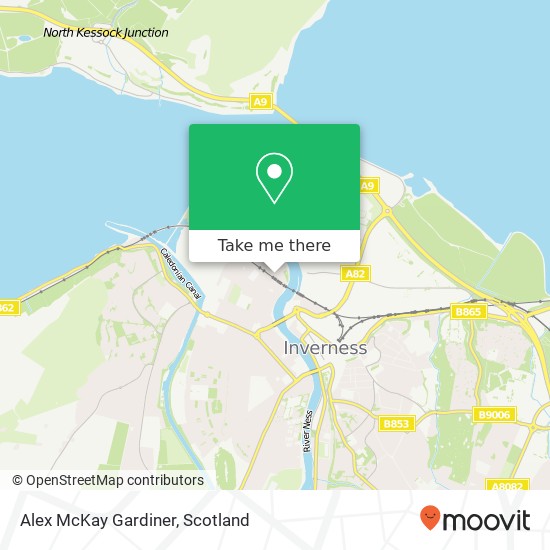 Alex McKay Gardiner map