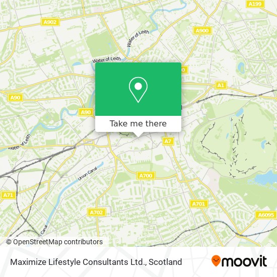 Maximize Lifestyle Consultants Ltd. map
