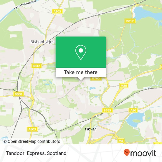 Tandoori Express map