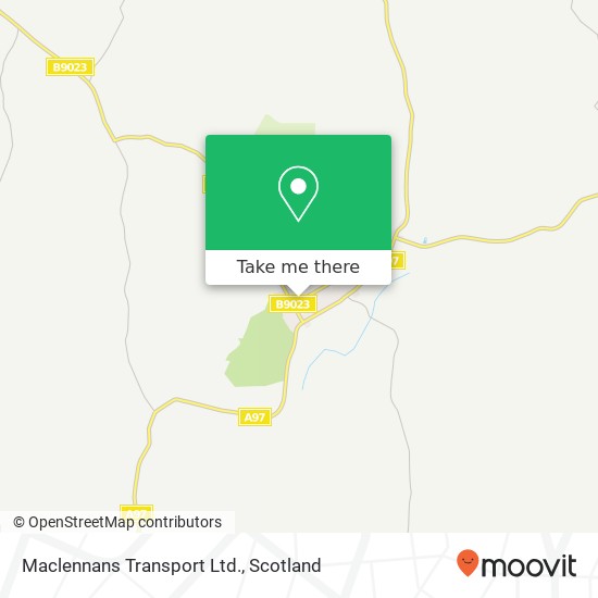 Maclennans Transport Ltd. map