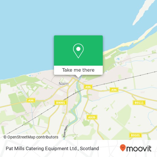 Pat Mills Catering Equipment Ltd. map