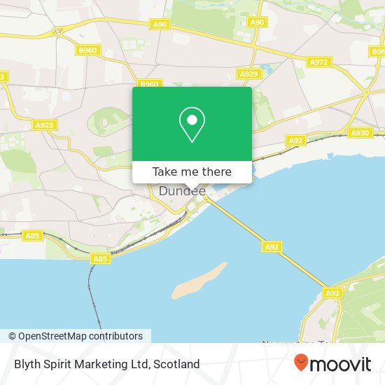 Blyth Spirit Marketing Ltd map