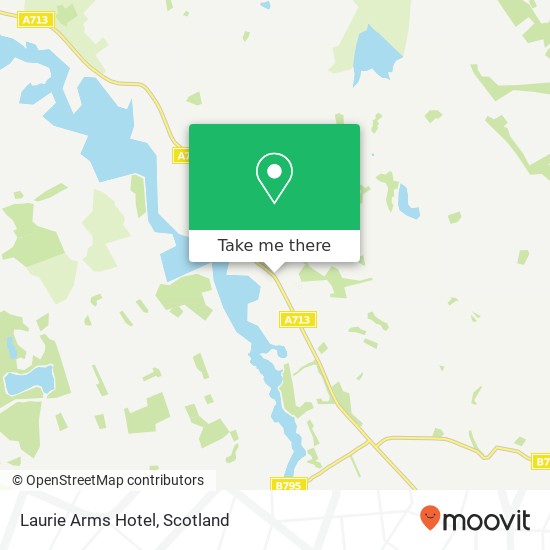 Laurie Arms Hotel map