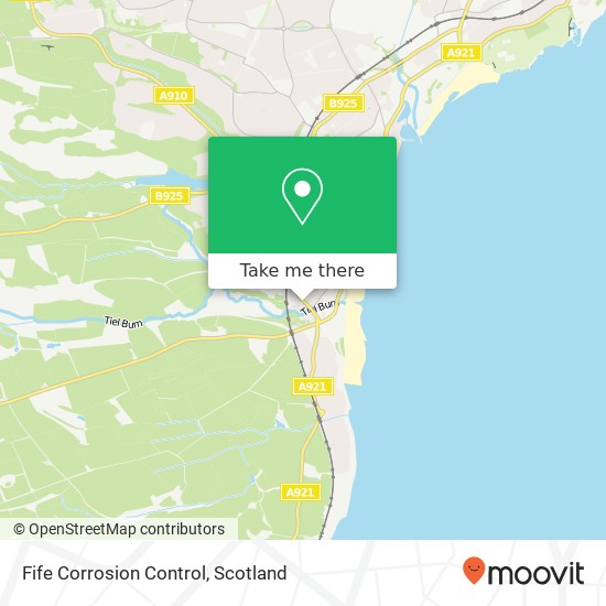Fife Corrosion Control map