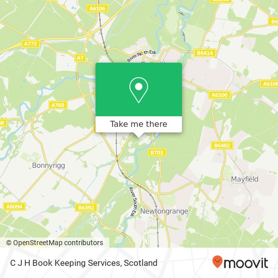 C J H Book Keeping Services map