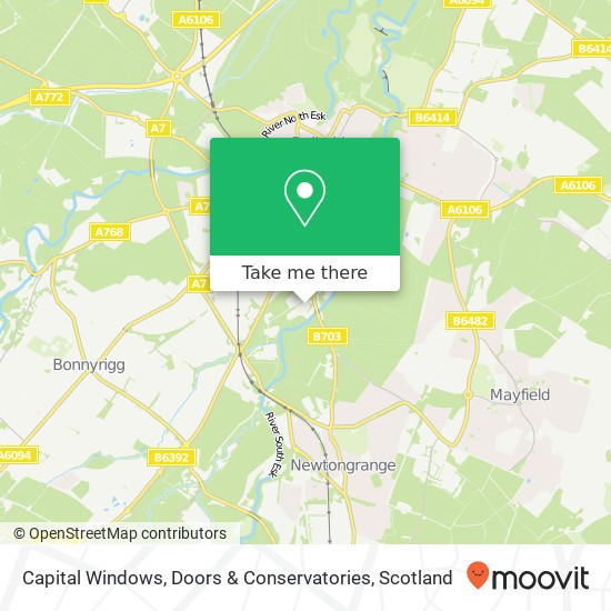 Capital Windows, Doors & Conservatories map