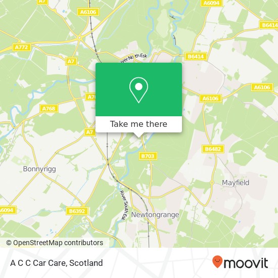 A C C Car Care map