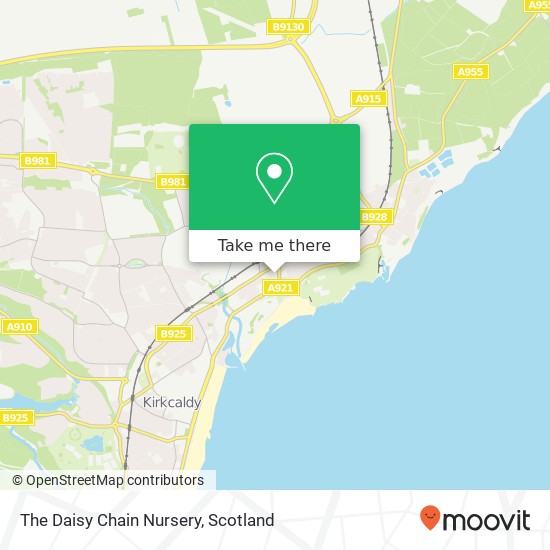 The Daisy Chain Nursery map