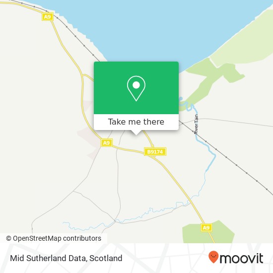 Mid Sutherland Data map