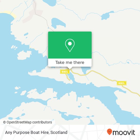 Any Purpose Boat Hire map