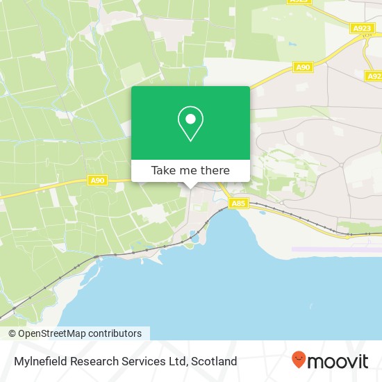 Mylnefield Research Services Ltd map