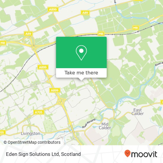Eden Sign Solutions Ltd map