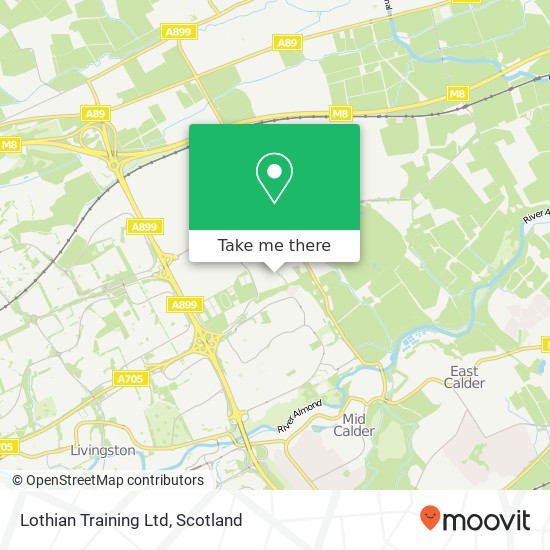 Lothian Training Ltd map