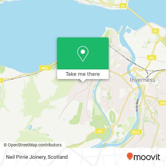 Neil Pirrie Joinery map