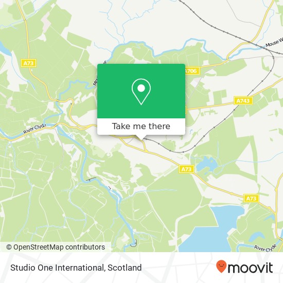 Studio One International map