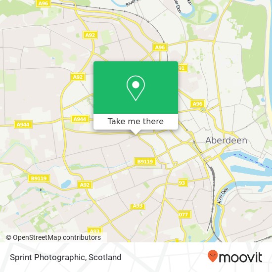 Sprint Photographic map