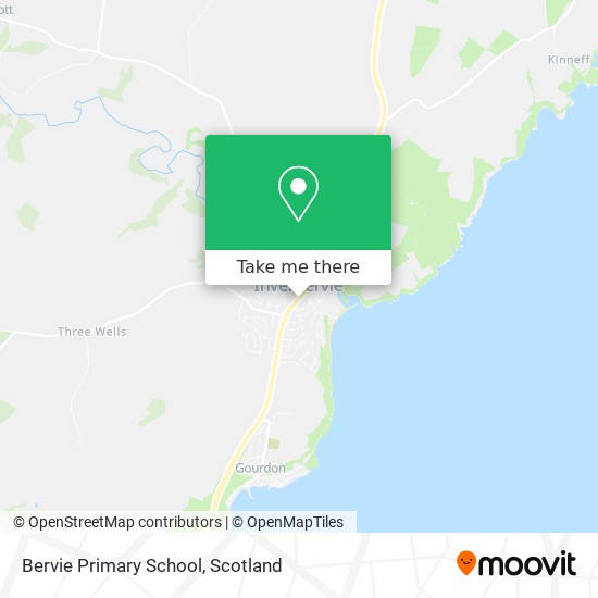 Bervie Primary School map