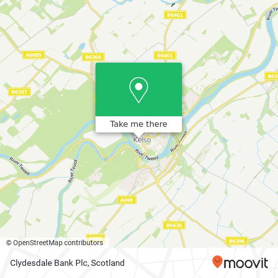 Clydesdale Bank Plc map