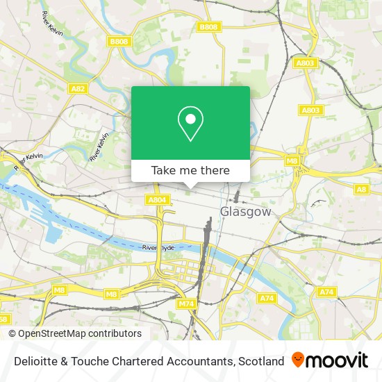 Delioitte & Touche Chartered Accountants map