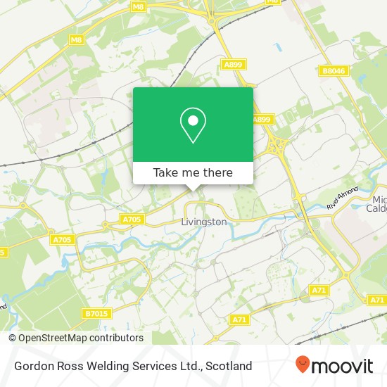 Gordon Ross Welding Services Ltd. map