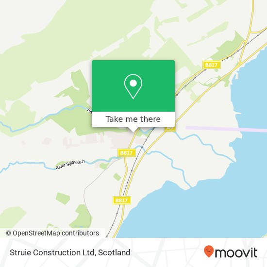 Struie Construction Ltd map