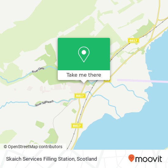Skaich Services Filling Station map