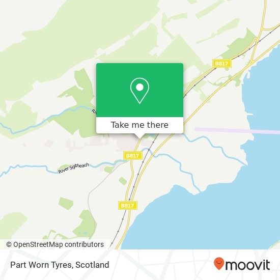 Part Worn Tyres map