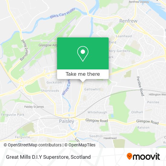 Great Mills D.I.Y Superstore map