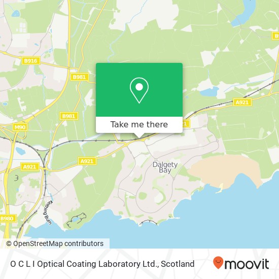 O C L I Optical Coating Laboratory Ltd. map