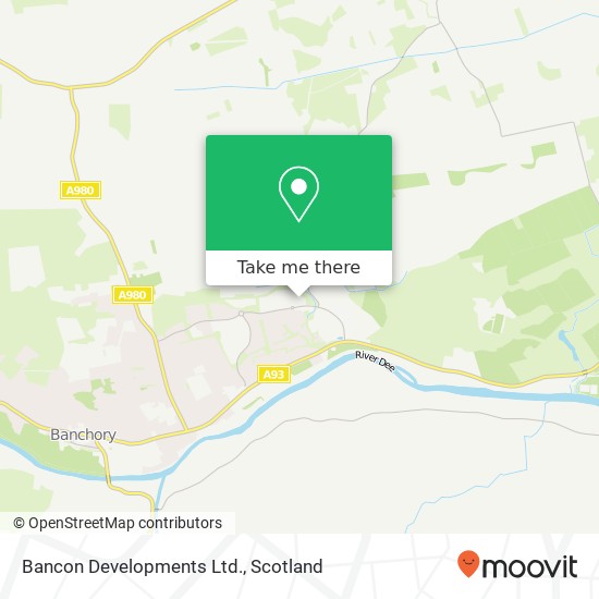 Bancon Developments Ltd. map