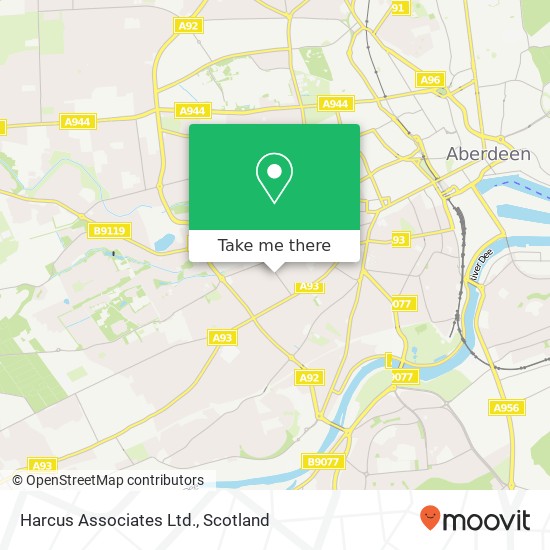 Harcus Associates Ltd. map