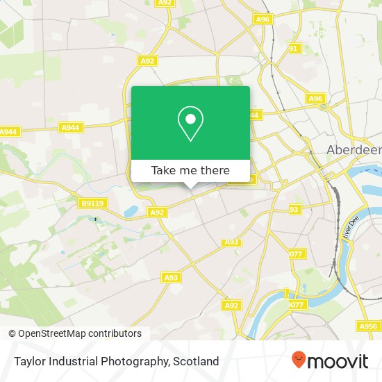 Taylor Industrial Photography map