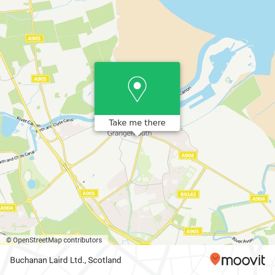 Buchanan Laird Ltd. map