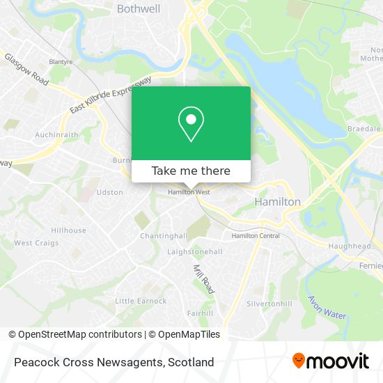 Peacock Cross Newsagents map