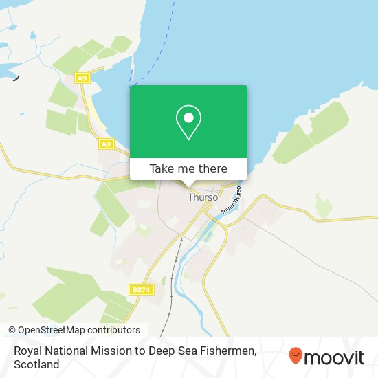 Royal National Mission to Deep Sea Fishermen map