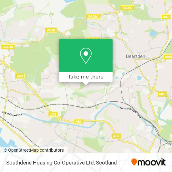 Southdene Housing Co-Operative Ltd map