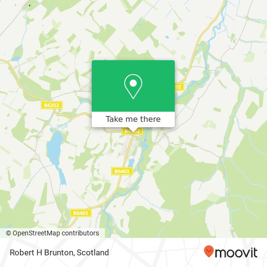 Robert H Brunton map