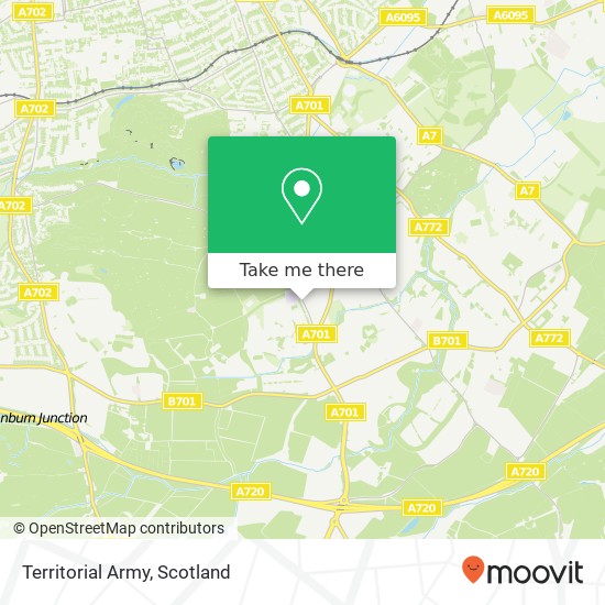 Territorial Army map