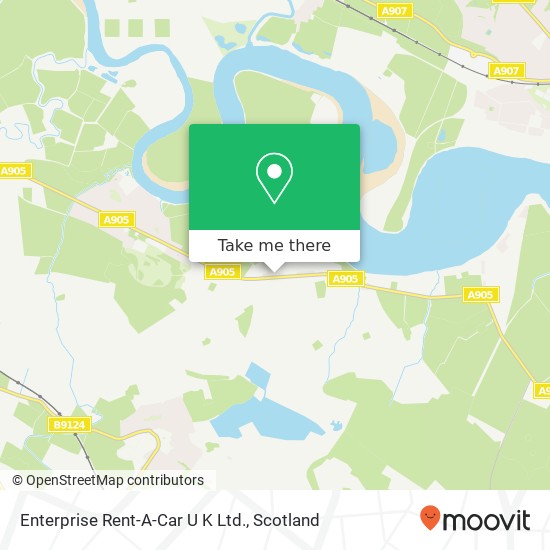 Enterprise Rent-A-Car U K Ltd. map