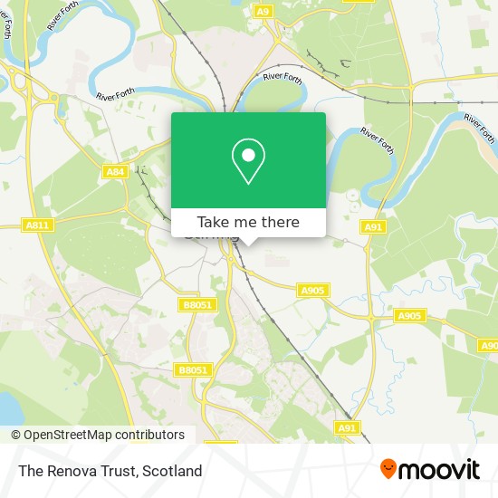 The Renova Trust map