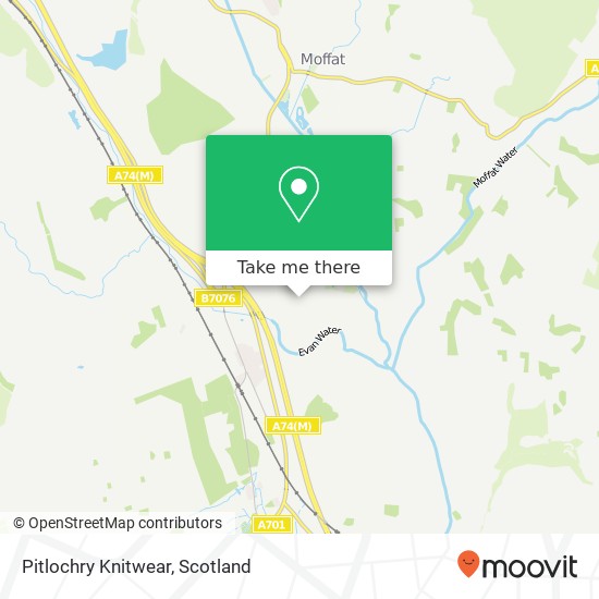 Pitlochry Knitwear map