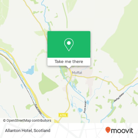 Allanton Hotel map