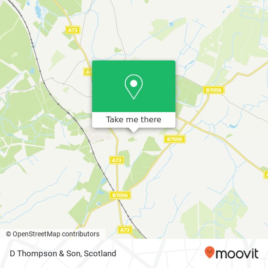 D Thompson & Son map