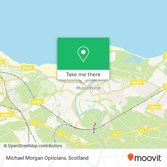 Michael Morgan Opticians map