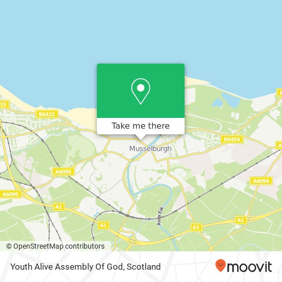 Youth Alive Assembly Of God map